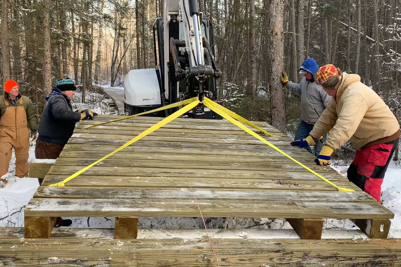 Building Trails Across Wetlands